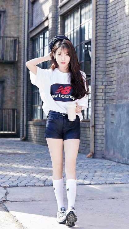 黑白穿搭　夏天